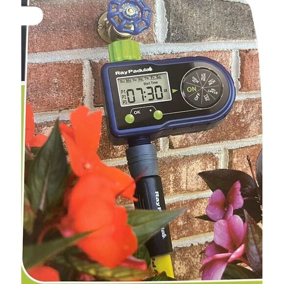 Ray Padula 1-Zone Programmable Sprinkler Timer for Yard Garden‎ Hose Battery Op - Picture 6 of 8